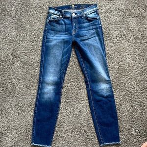 7 For All Mankind ankle skinny jeans